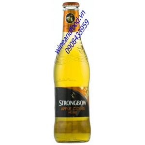 Nước táo lên men Strongbow hương mật ong chai 330ml