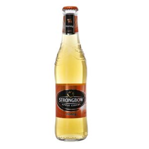 Nước táo lên men Strongbow hương mật ong chai 330ml