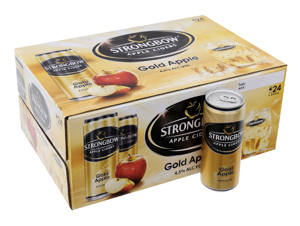 Nước táo lên men Strongbow táo nguyên bản - Thùng 24 chai 330ml