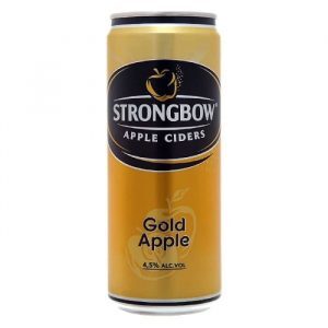 Nước táo lên men Strongbow táo nguyên bản - lon 330ml