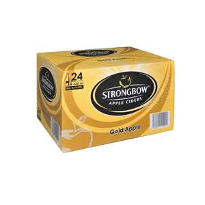 Nước táo lên men Strongbow táo nguyên bản - Thùng 24 chai 330ml