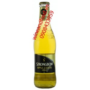 Nước táo lên men Strongbow táo nguyên bản - chai 330ml