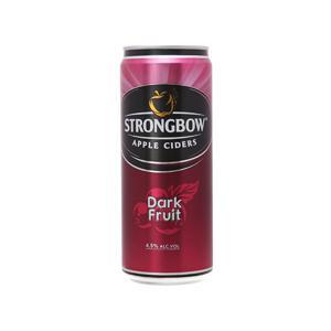 Nước táo lên men Strongbow vị dâu đen chai 330ml