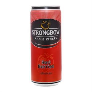 Nước táo lên men Strongbow vị dâu đỏ chai 330ml