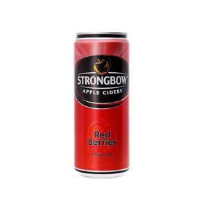 Nước táo lên men Strongbow vị dâu đỏ 4.5% Lon 330ml