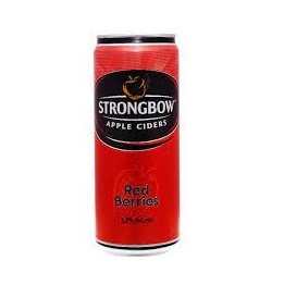 Nước táo lên men Strongbow vị dâu đỏ chai 330ml