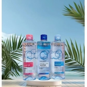 Nước Tẩy trang cho mọi loại da L'Oreal Paris 3-in-1 Micellar Water 400ml