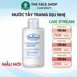 Nước tẩy trang Dr.Belmeur Amino Clear Cleansing Water 295ml