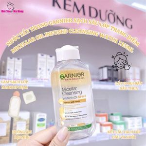 Nước tẩy trang Garnier Micellar Cleansing Water 125ml