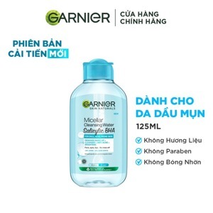 Nước tẩy trang Garnier Micellar Cleansing Water 125ml