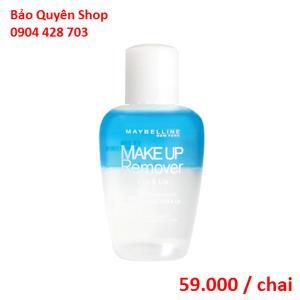 Nước tẩy trang mắt môi Maybelline Lip Eye Make Up Remover 40ml