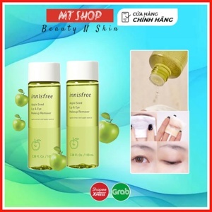 Nước tẩy trang mắt môi táo xanh Apple Juicy Lip Eye Remover Innisfree