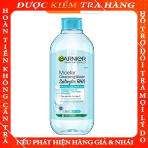 Nuớc Tẩy Trang Micellar Cleansing Water Garnier Hồng 400ml