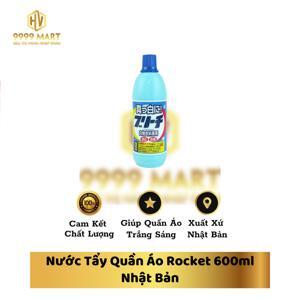 Nước tẩy trắng quần áo Rocket 600ml