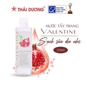 Nước tẩy trang Valentine Sao Thái Dương 250ml