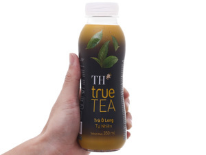 Nước TH True Tea trà ô long vị tự nhiên chai 350ml