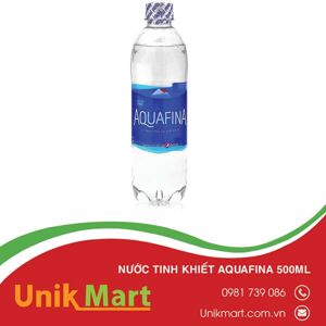 Nước Tinh Khiết Aquafina chai 500ml