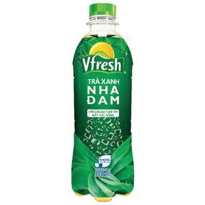 Nước trà xanh nha đam Vfresh Vinamilk chai 350ml