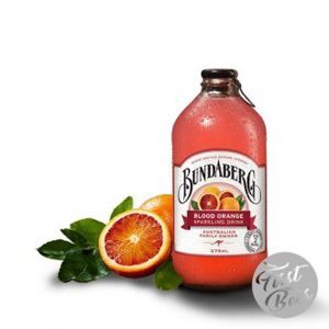 Nước trái cây cam đỏ Bundaberg - Chai 375ml, Thùng 12 chai