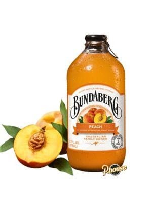 Nước trái cây đào Bundaberg - Chai 375ml, Thùng 12 chai