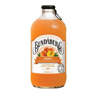 Nước trái cây đào Bundaberg - Chai 375ml, Thùng 24 chai