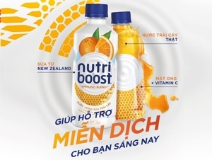 Nước trái cây Nutriboost Cam sữa 297ml