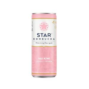 Nước trái cây Star Kombucha vị vải kiwi 250ml