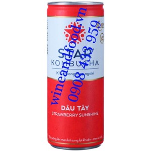 Nước trái cây Star Kombucha vị Dâu Tây 250ml