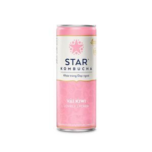 Nước trái cây Star Kombucha vị vải kiwi 250ml