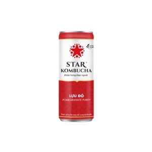 Nước trái cây Star Kombucha vị lựu đỏ 250ml