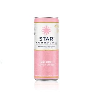 Nước trái cây Star Kombucha vị vải kiwi 250ml