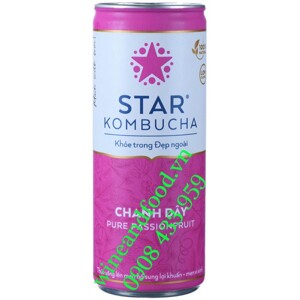 Nước trái cây Star Kombucha vị chanh dây 250ml