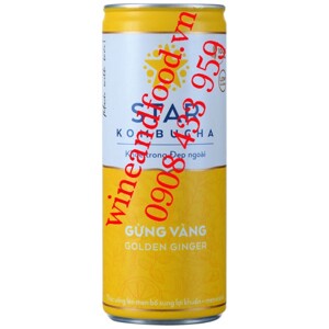 Nước trái cây Star Kombucha vị gừng vàng 250ml