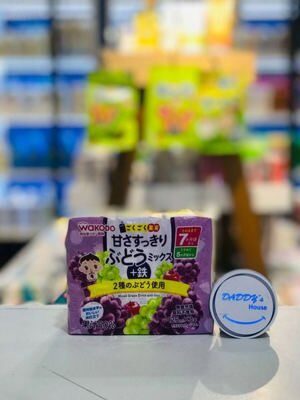 Nước trái cây Wakodo pha sẵn vị tổng hợp cho bé từ 7 tháng