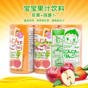 Nước trái cây Wakodo pha sẵn vị tổng hợp cho bé từ 7 tháng