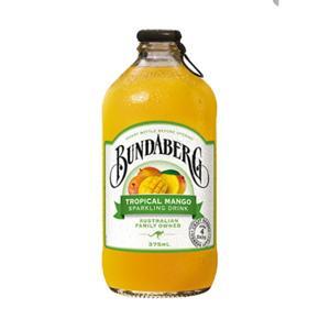 Nước trái cây xoài Bundaberg - Chai 375ml, Thùng 12 chai