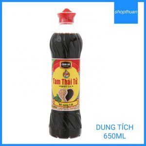 Nước tương Tam Thái Tử Nhất Ca chai 650ml