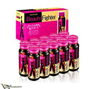 Nước uống Beauty Fighter Collagen by Fujifilm Nhật Bản hộp 10 chai