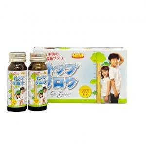 Nước uống bổ sung vitamin tăng trưởng cho trẻ JpanWell TopLoan hộp 10 chai của Nhật Bản