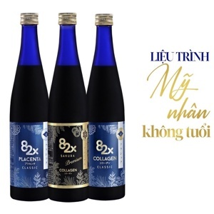 Nước uống đẹp da 82X Placenta Sakura