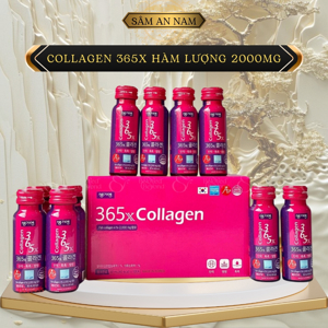 Nước uống đẹp da, chống lão hóa 365X Collagen Hàn Quốc