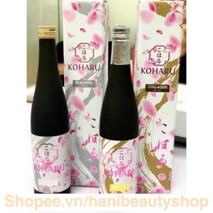 Nước uống đẹp da Koharu Collagen và Koharu Placenta 500ml