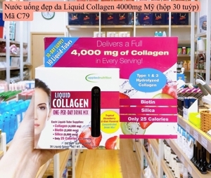 Nước uống đẹp da Liquid Collagen - 30 ống