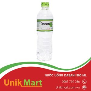 Nước uống đóng chai Dasani 500ml