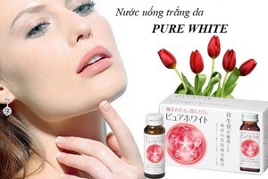 Nước uống làm trắng da Shiseido Collagen Pure White Nhật Bản