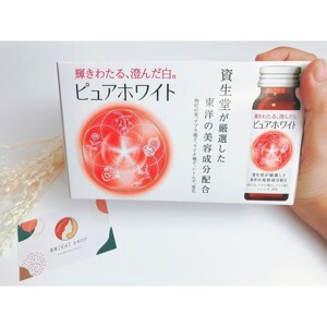 Nước uống làm trắng da Shiseido Collagen Pure White Nhật Bản