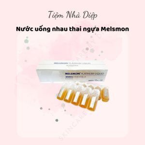 Nước uống nhau thai ngựa Melsmon Platinum Liquid Placenta