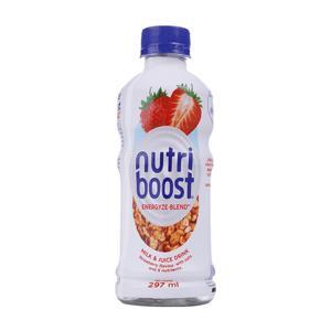 Nước uống sữa trái cây bổ dưỡng hương dâu Nutri Boost chai 297ml