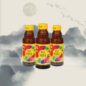 Nước uống tăng lực hồng sâm Vita 100ml x 10 chai