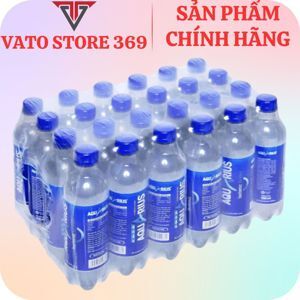 Nước uống vận động Aquarius - 390ml, 24 chai